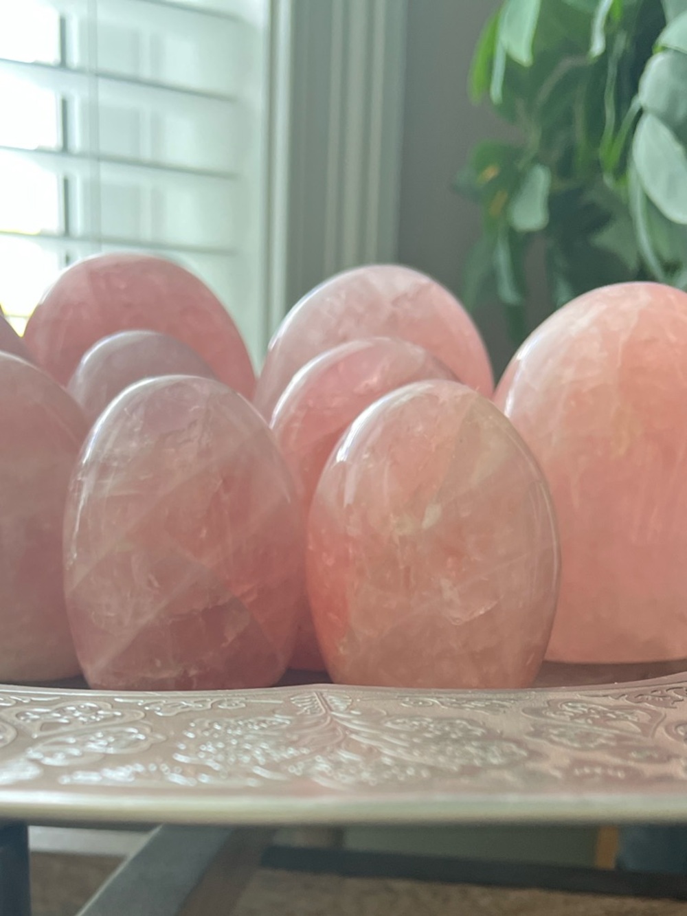 Rose Quartz Polished Free form Assorted Sizes - Picture 9 of 9